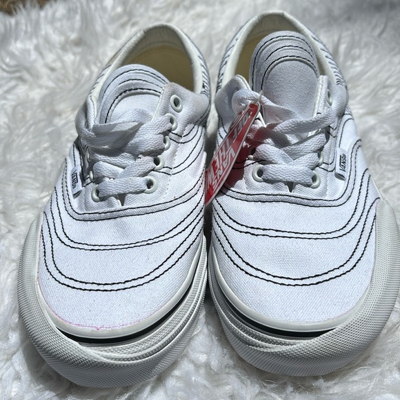 Vans Era 3ra Vision Voyage Canvas White/Black W8 M6.5 - Picture 2 of 16